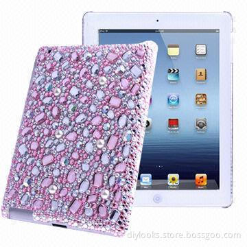 Diamond Crystal Skin Protective Cases for New iPad with Ultra-slim and Lightweight